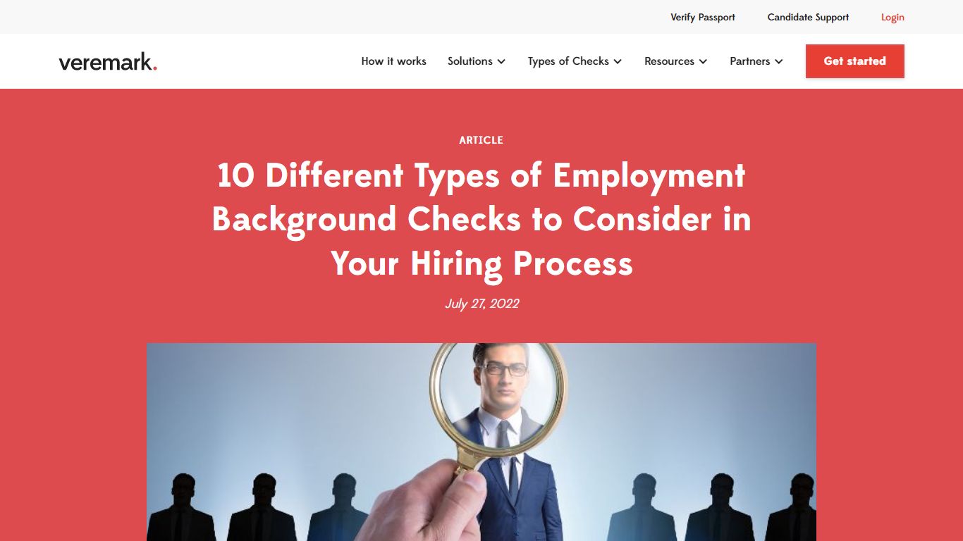 10 Different Types of Employment Background Checks to Consider in Your ...